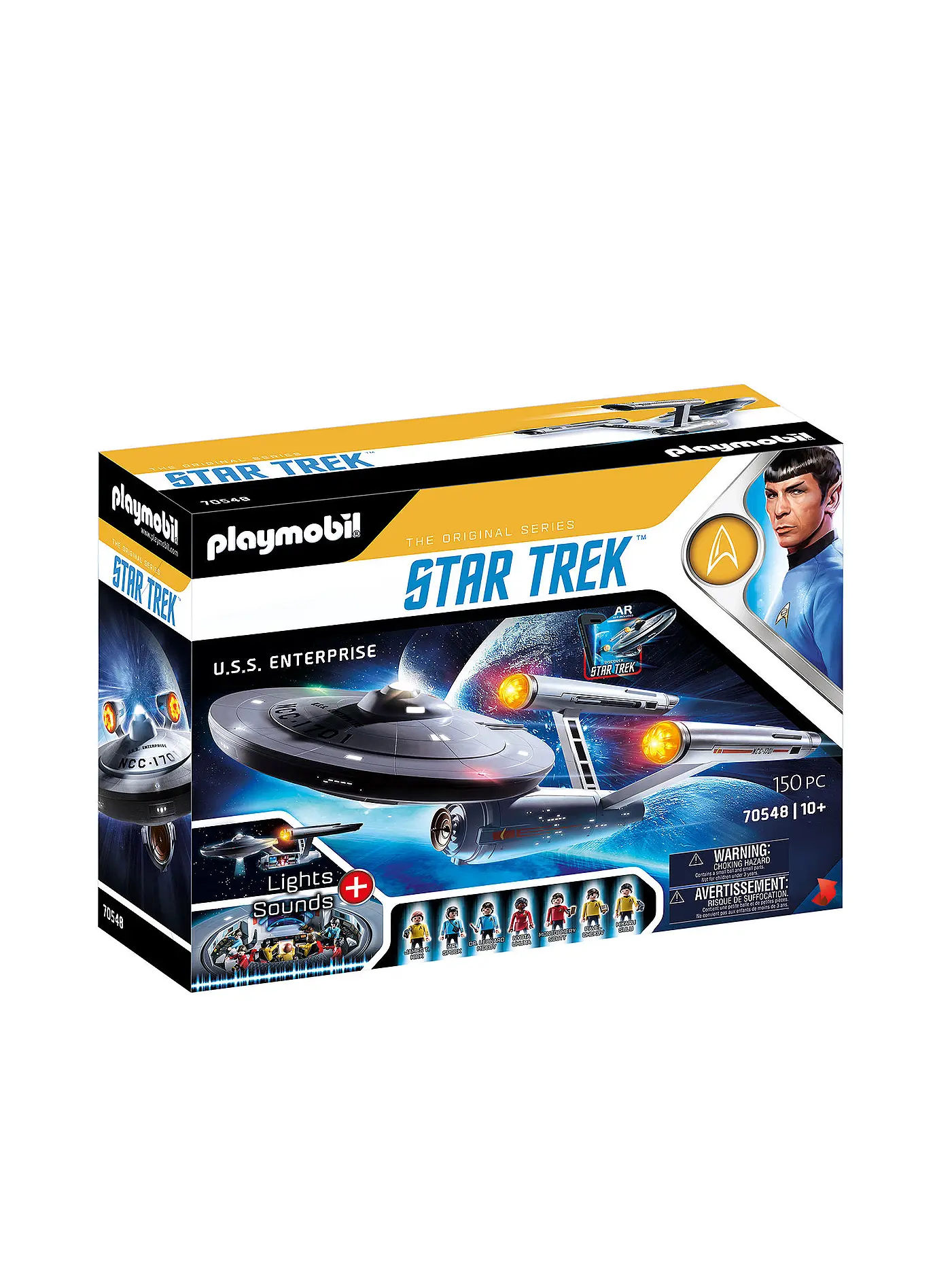PLAYMOBIL | Star Trek - U.S.S. Enterprise NCC-1701 70548 | 